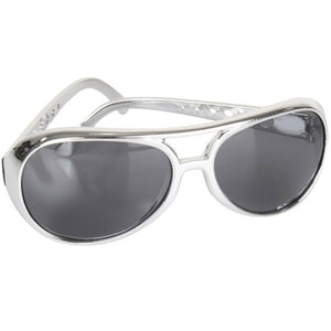 Free Shipping Hot Sell Gold Frame Classic Elvis Glasses with Sideburns