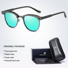 Charger l&#39;image dans la galerie, Bruno Dunn Brand design Retro Aluminum Sunglasses Polarized Male Sun Glases
