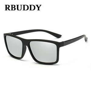 RBUDDY 2019 Sunglasses men Polarized Square sunglasses Brand Design