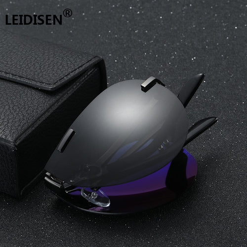 Portable Foldable Folding Sunglasses Polarized Men's Pilot Driving Sunglasses
