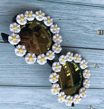 Charger l&#39;image dans la galerie, 2019 M16 Gorgeous Women Sunglasses Crystal Diamond Handmade Round Eyewear