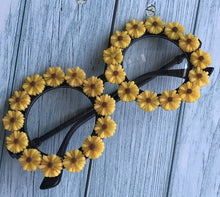 Charger l&#39;image dans la galerie, 2019 M16 Gorgeous Women Sunglasses Crystal Diamond Handmade Round Eyewear