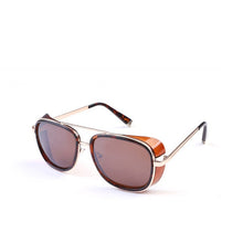 Charger l&#39;image dans la galerie, Tony stark Iron Man sunglasses for men women lunette lentes gafas