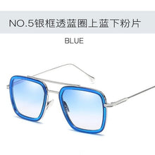 Charger l&#39;image dans la galerie, Tony stark Iron Man sunglasses for men women lunette lentes gafas