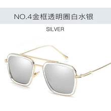 Charger l&#39;image dans la galerie, Tony stark Iron Man sunglasses for men women lunette lentes gafas