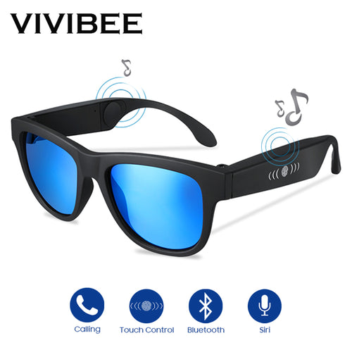 VIVIBEE Bone Conduction Sunglasses Music Zungle 2019 Trending Products Smart