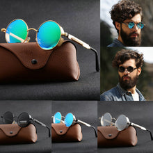 Charger l&#39;image dans la galerie, 2019 New style Vintage Retro Polarized Steampunk Sunglasses Fashion